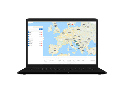 real time data with gps tracking system